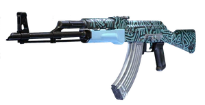 AKM Criss-cross Clash Blue.png