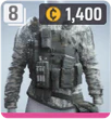 ASSAULTVEST POLYESTER GREENCAMO - 1,400 (Bundle)