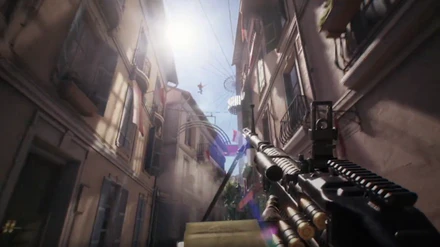 First appearance of the M60 LMG in the first teaser for THE FINALS, November, 2021.