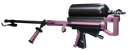 Slightly angled view of the Flamethrower Dye Job in pink.