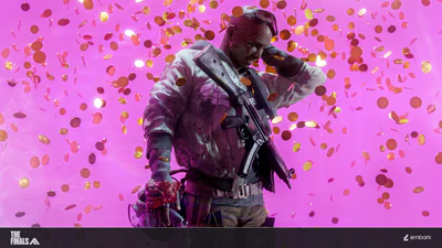 'Make It Rain' concept art which was Tweeted in late August, 2022, with the MP5 SMG making its first appearance.
