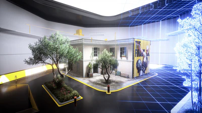 The Practice Range is a VR space to familarize yourself with the game.