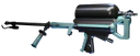 Slightly angled view of the Flamethrower Dye Job in cyan.