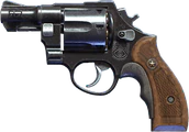 The R.357 skin 'LICENSE TO SLEUTH' features an eye symbol with "SCOTTY AND JUNE" written above it.