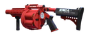 Slightly angled view of the M32 GL Closed Beta Action.