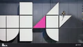 Moolah can be found resting next to a contestant on the ISEUL-T sign in Seoul