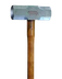 Slightly angled view of the Sledegehammer Dye Job in cyan.