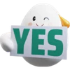 Yes sign