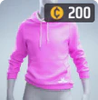 KANGAROO HOODIE PINK - 200