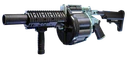 Slightly angled view of the M32 GL Digital Disruption in mint.