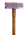 Slightly angled view of the Sledegehammer Dye Job in pink.